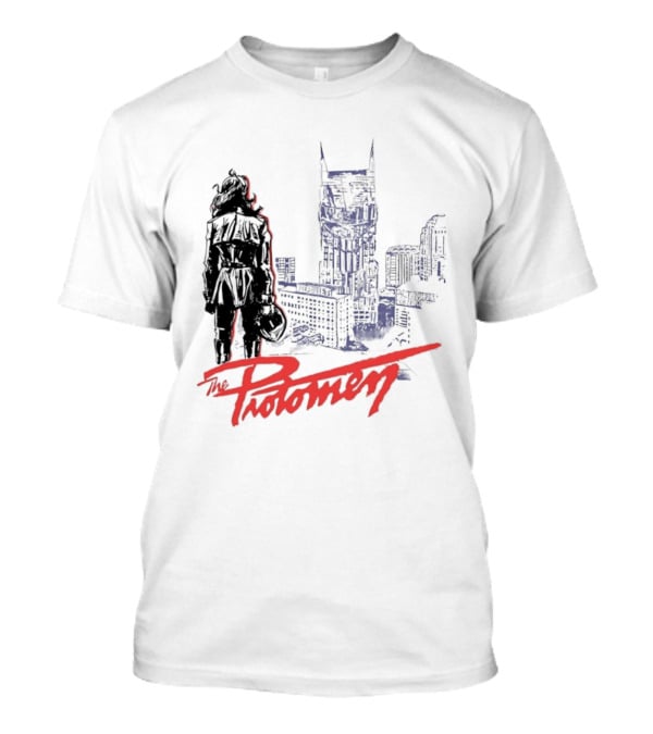 The Protomen Nashville Skyline Synthwave Rock Opera T-Shirt