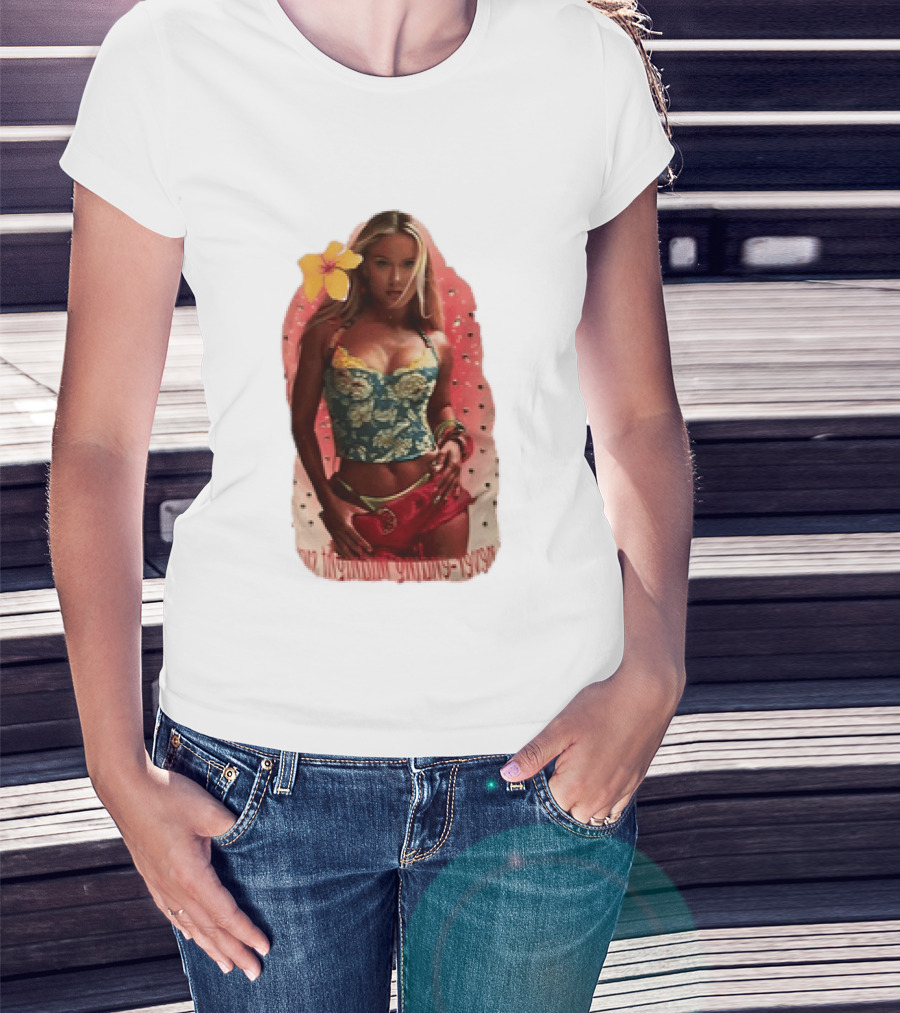 Zara Larsson Midnight Sun A Never Ending Sun Floral Fashion T-Shirt