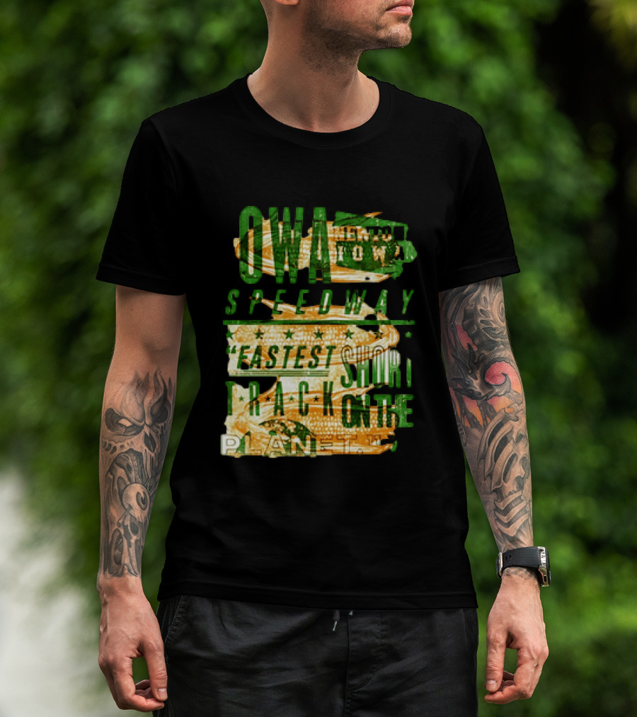 Iowa Speedway Fastest Short Track On The Planet Racing 2026 T-Shirt