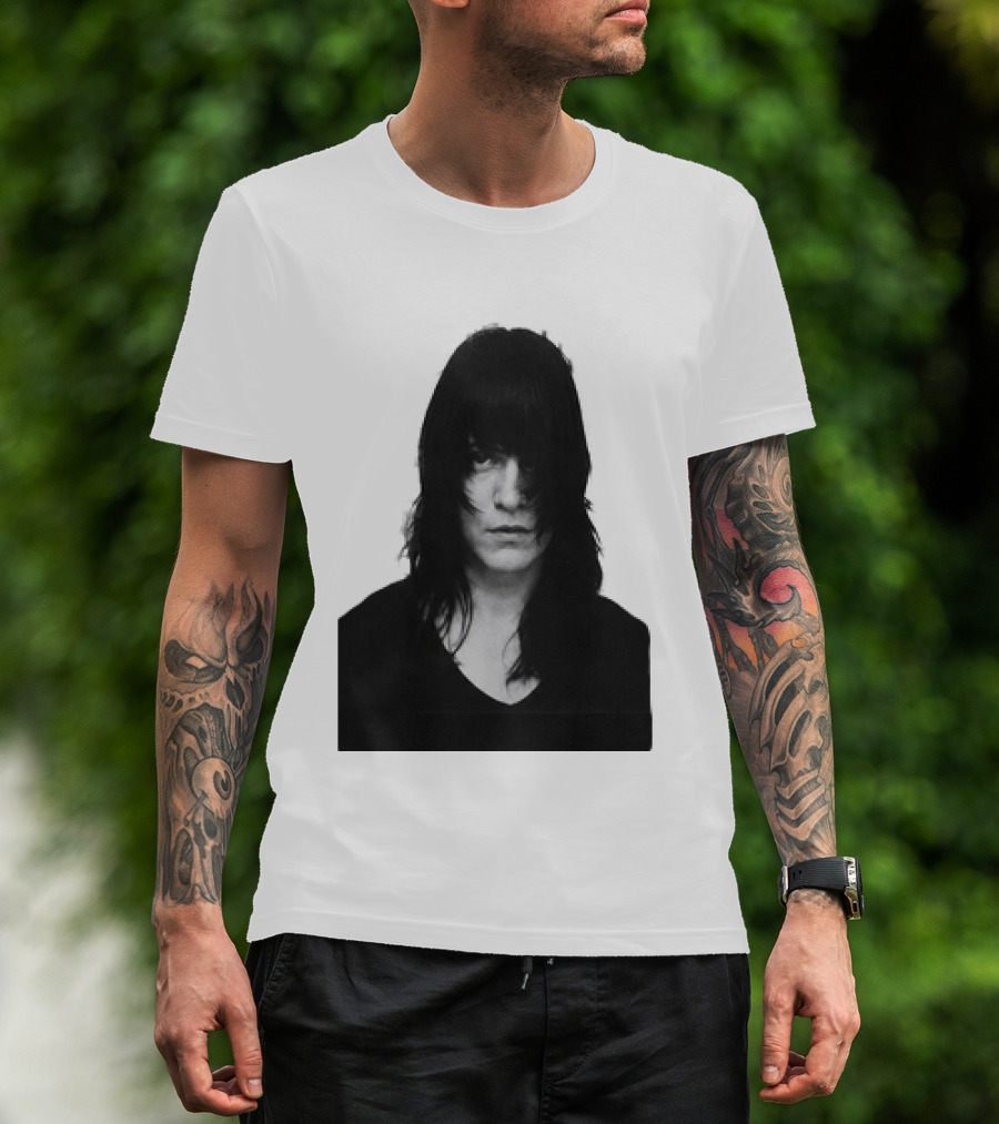 Adam Savage Keren Ann Black And White T-Shirt