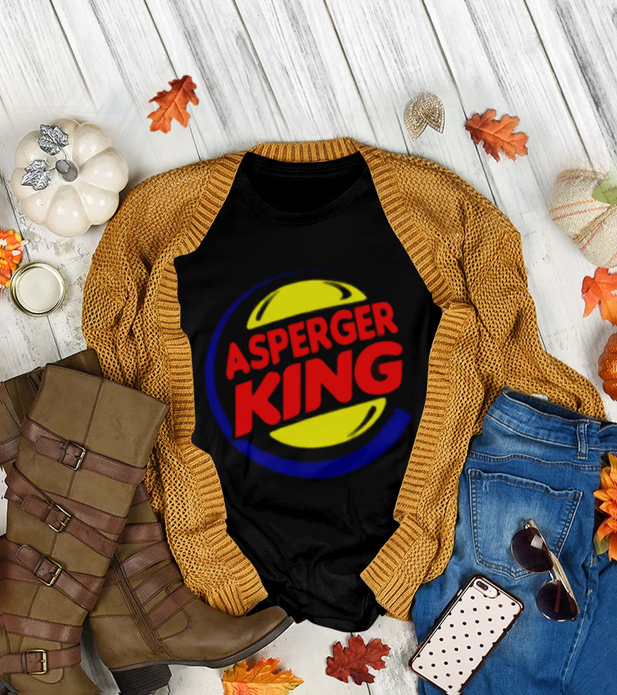 Asperger King Inspired Burger King T-Shirt