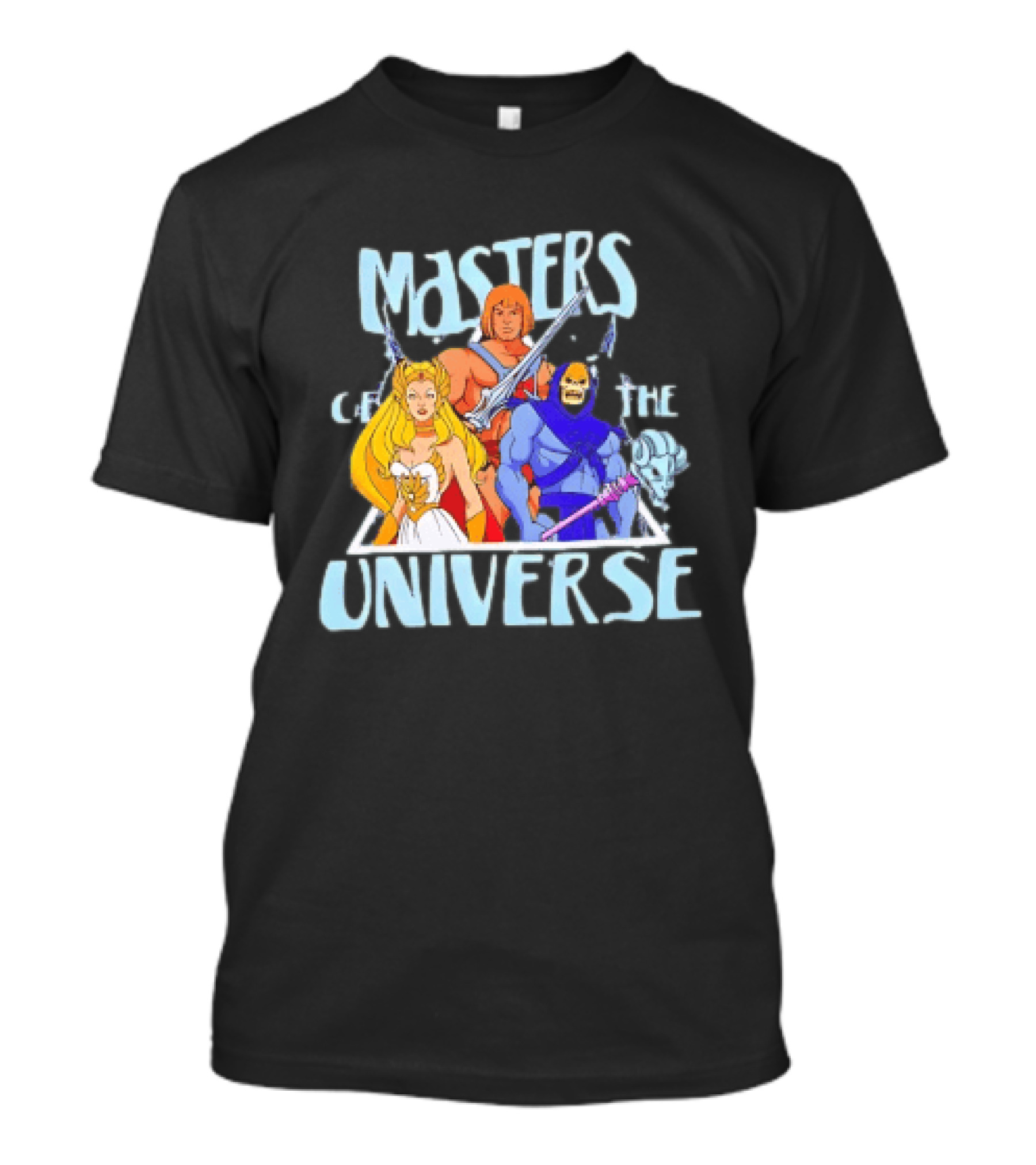 Masters Of The Universe He Man She Ra Skeletor Characters T-Shirt