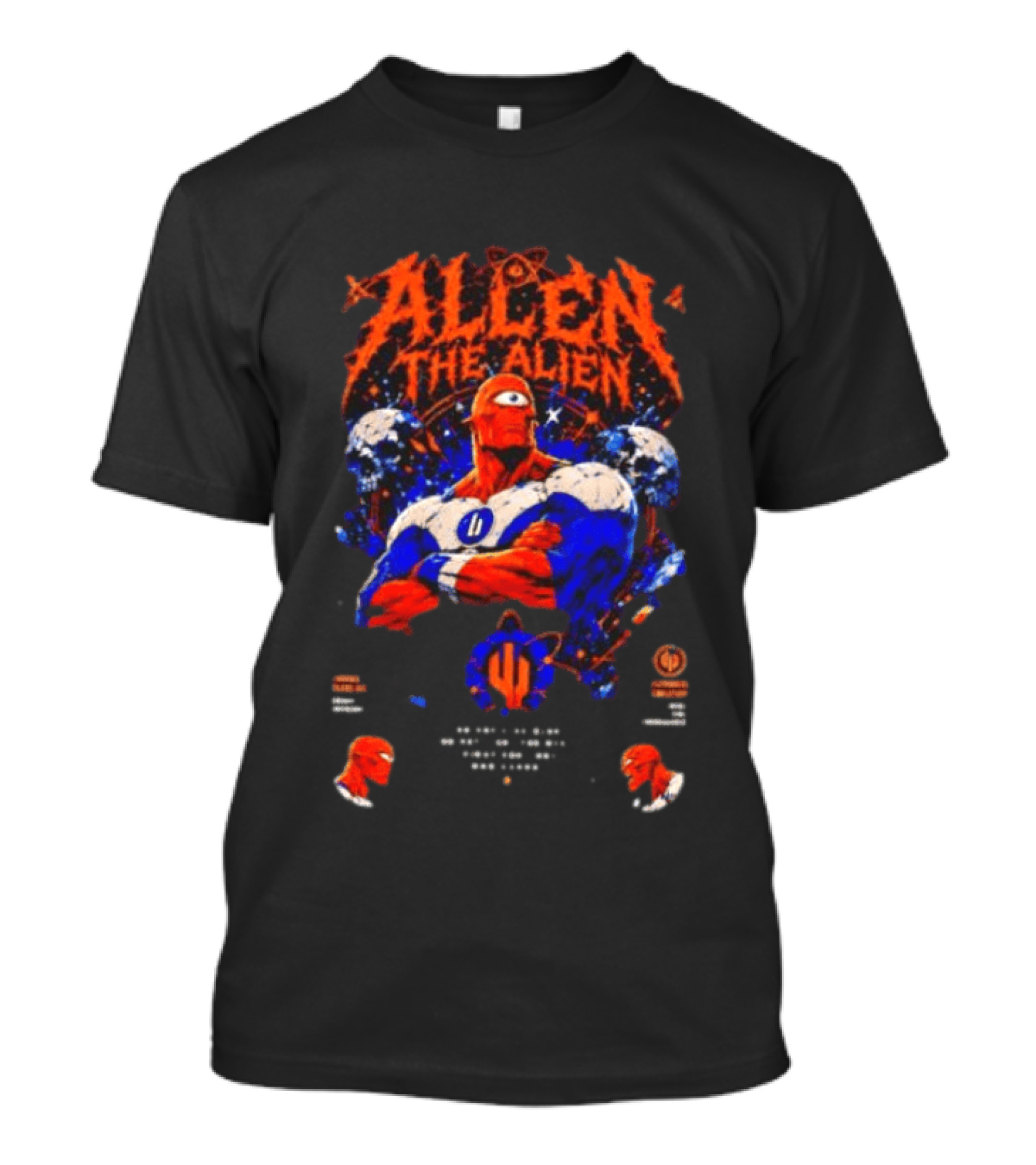 Allen The Alien Invincible Coalition Heroic Pledge To Justice T-Shirt