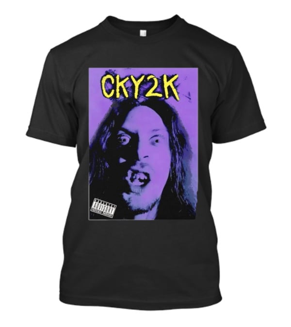 CKY2K Brandon DiCamillo Purple Cover Explicit Content T-Shirt