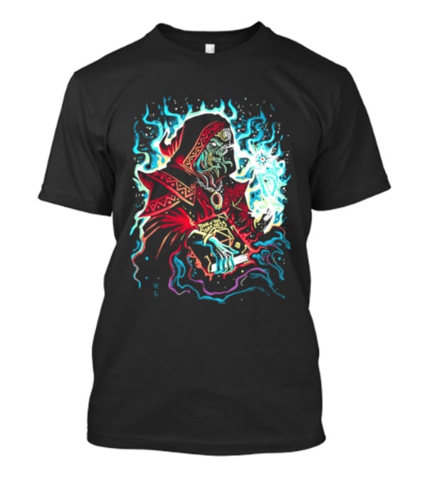 Lich Wizard Dungeons And Dragons Book Of Vile Darkness Tabletop Gaming Magic T-Shirt