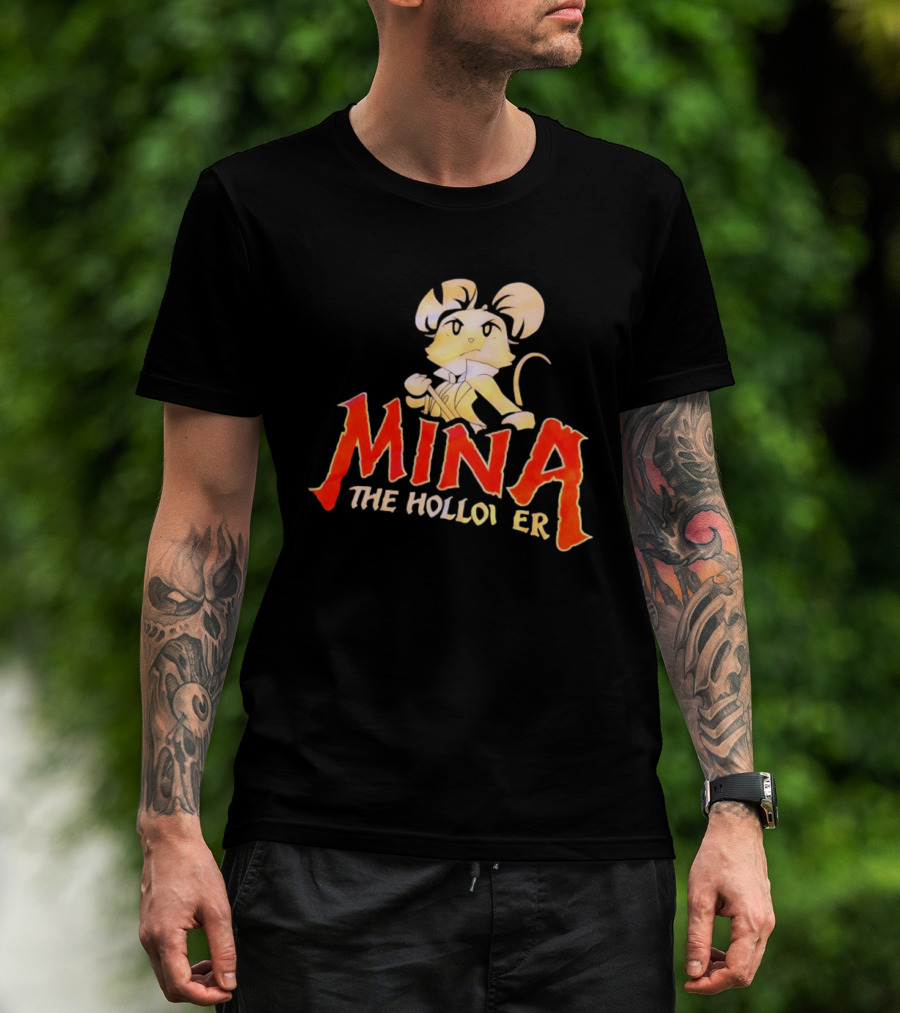 Mina The Hollower Vintage Illustration With Character Image T-Shirt
