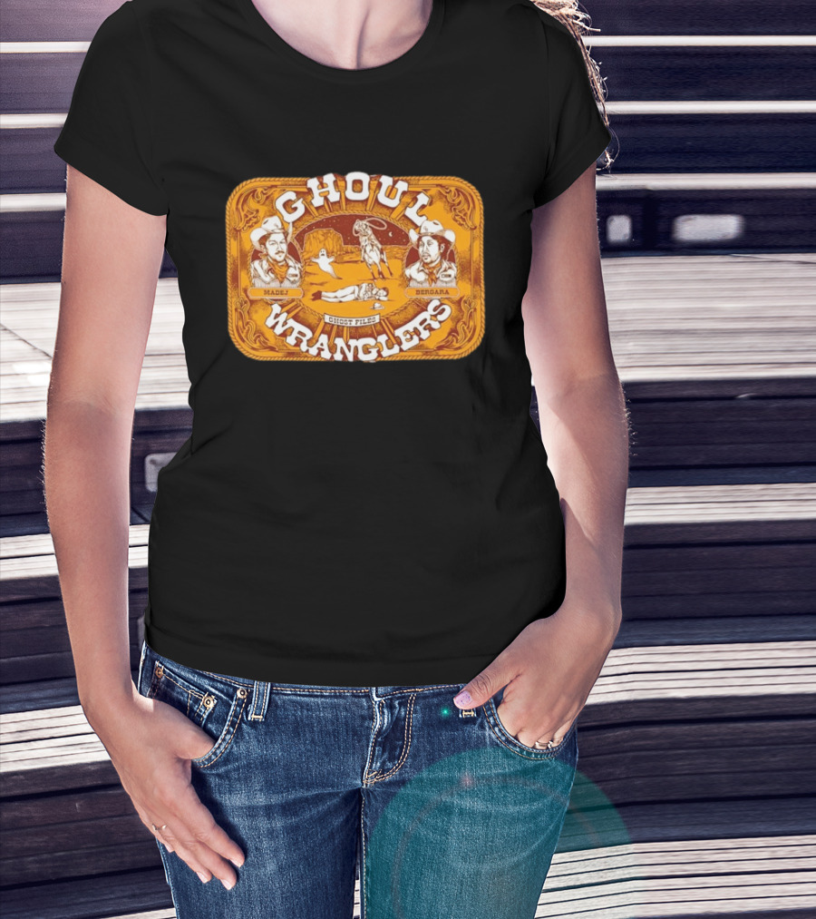Ghoul Wranglers Ghost Files Ryan Bergara Shane Madej Cowboy T-Shirt