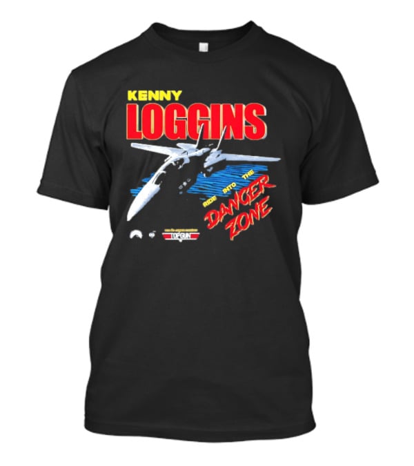 Kenny Loggins Ride Into The Danger Zone Top Gun Original Soundtrack T-Shirt
