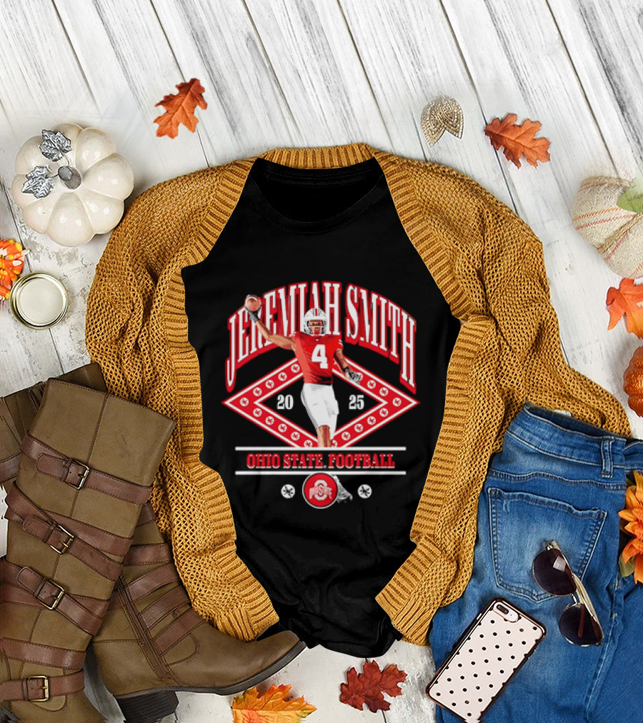 Jeremiah Smith 2025 Ohio State Football T-Shirt
