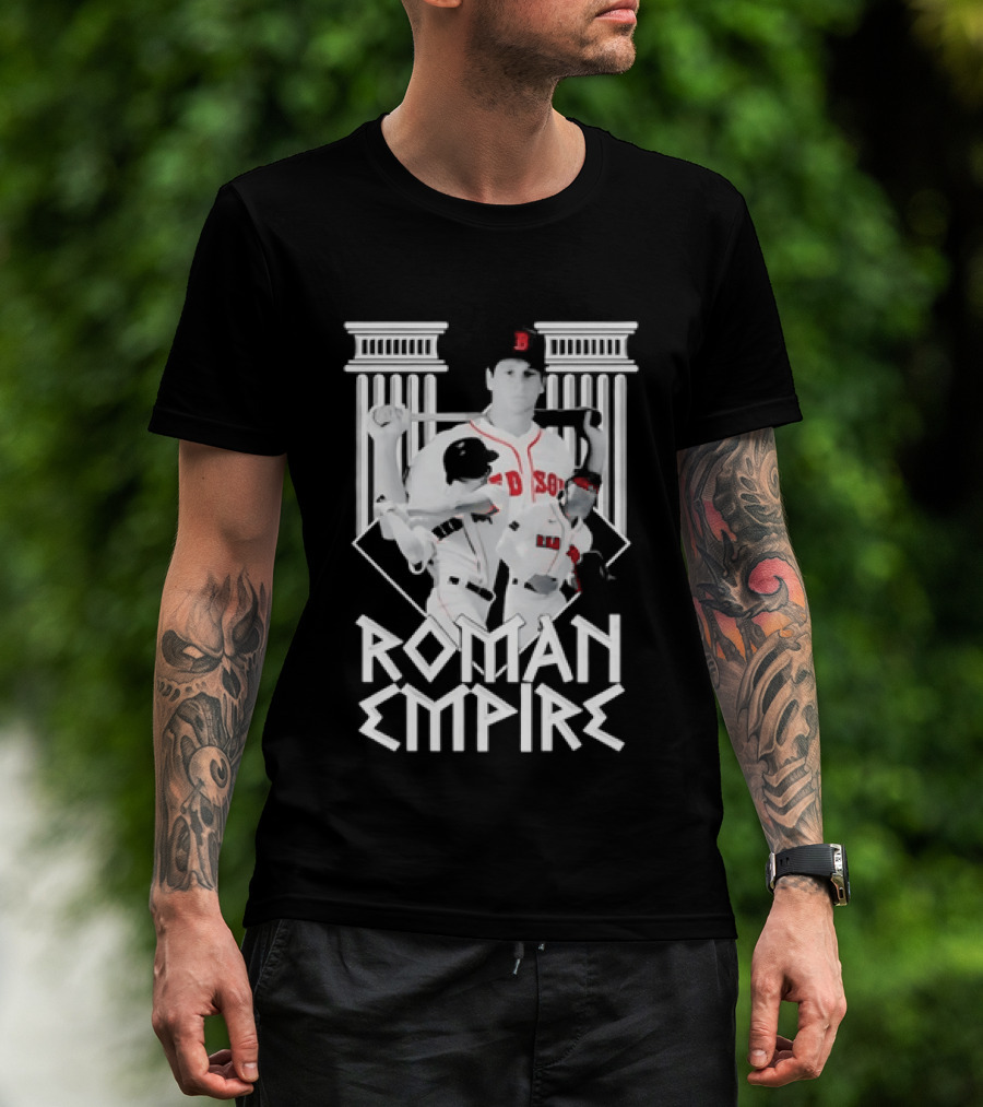 Red Sox Roman Empire Boston Baseball Team Fusion T-Shirt