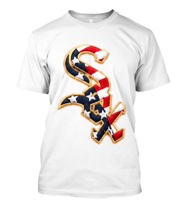 2026 White Sox Patriotic Stars Stripes 4th Of July T-Shirt