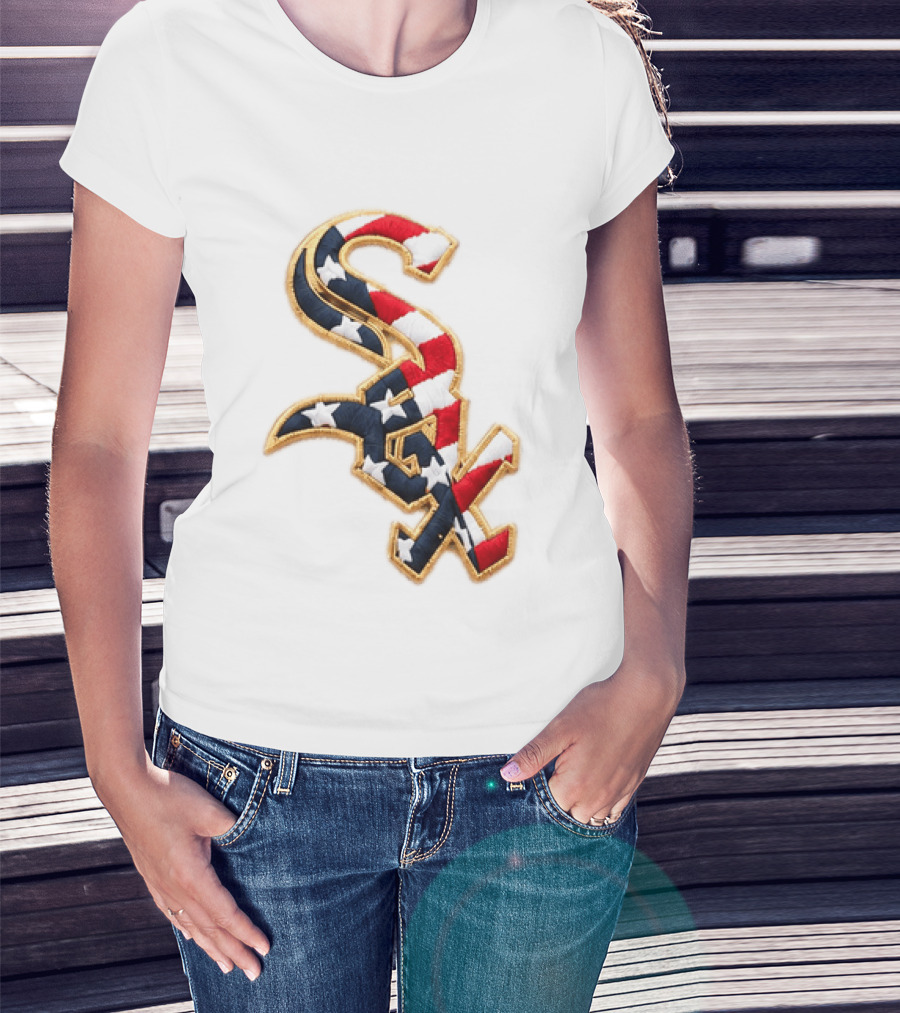 2026 White Sox Patriotic Stars Stripes 4th Of July T-Shirt