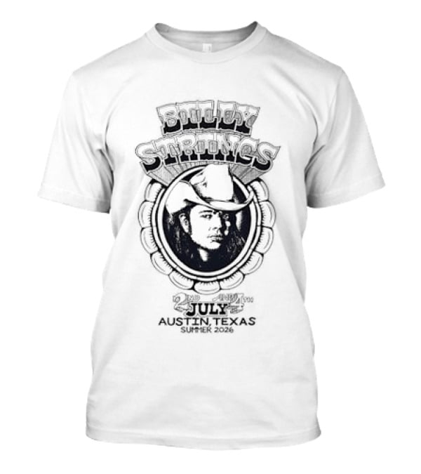 Billy Strings July 2 4 2026 Austin Texas Summer Event T-Shirt