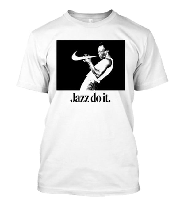 Miles Davis Jazz Do It Iconic Trumpet Player T-Shirt