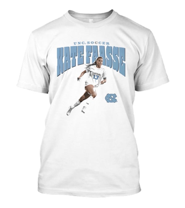 UNC Soccer Kate Faasse North Carolina Tar Heels T-Shirt