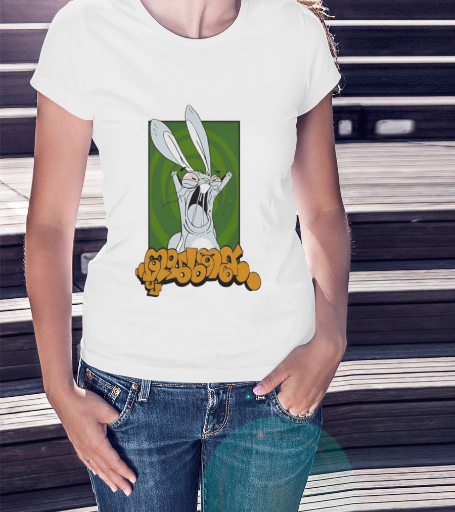 Rabid Rabbit Bugs Bunny Cartoon T-Shirt
