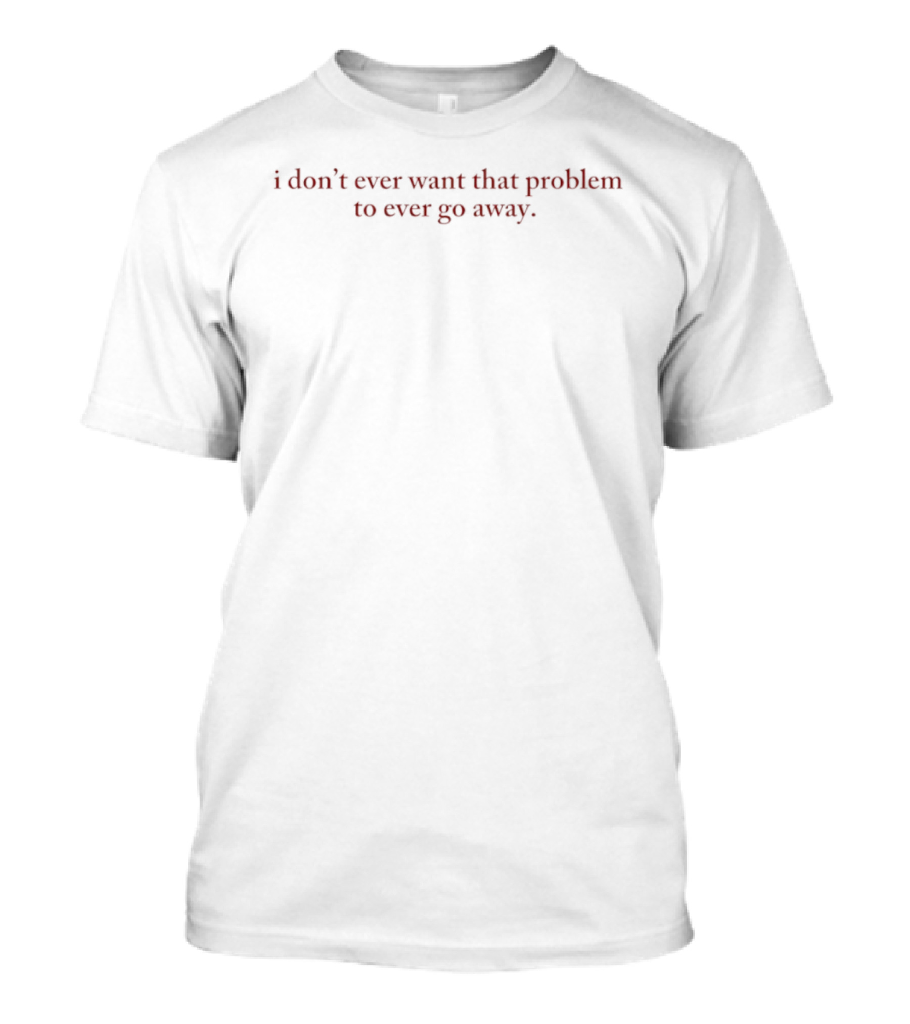 Heated Rivalry Hockey Romance I Don't Ever Want That Problem To Go Away T-Shirt