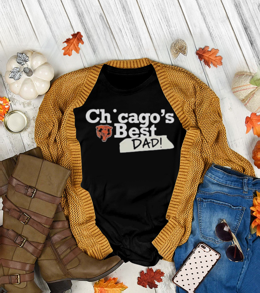 Chicago Bears Best Dad T-Shirt