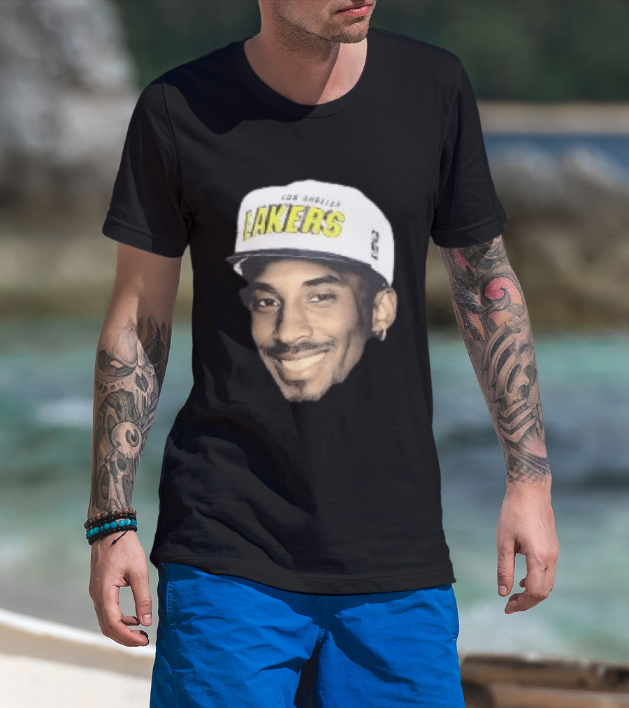 Kobe Bryant Los Angeles Lakers NBA Basketball Hat T-Shirt
