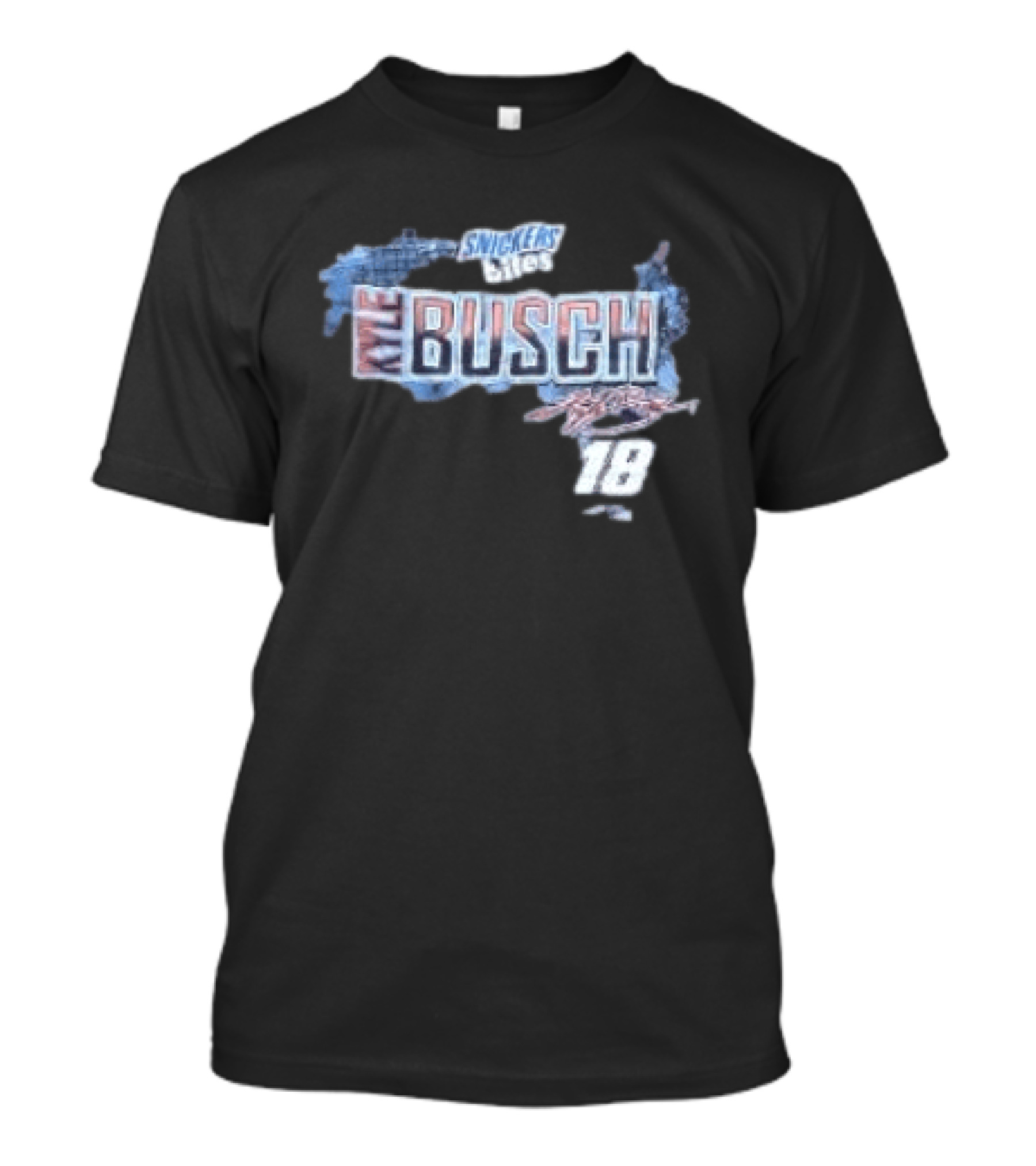 Kyle Busch Snickers Bites Joe Gibbs Racing NASCAR 18 T-Shirt