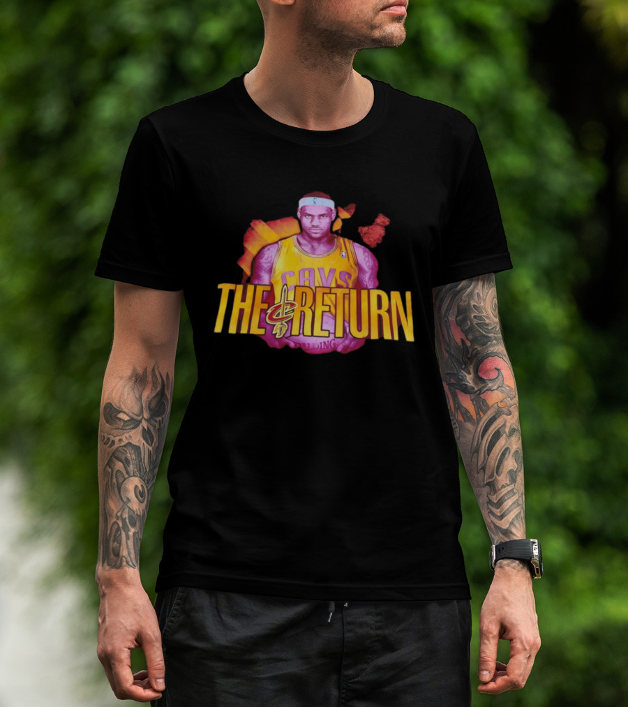 LeBron James Cleveland Cavaliers The Return NBA Basketball 2026 T-Shirt