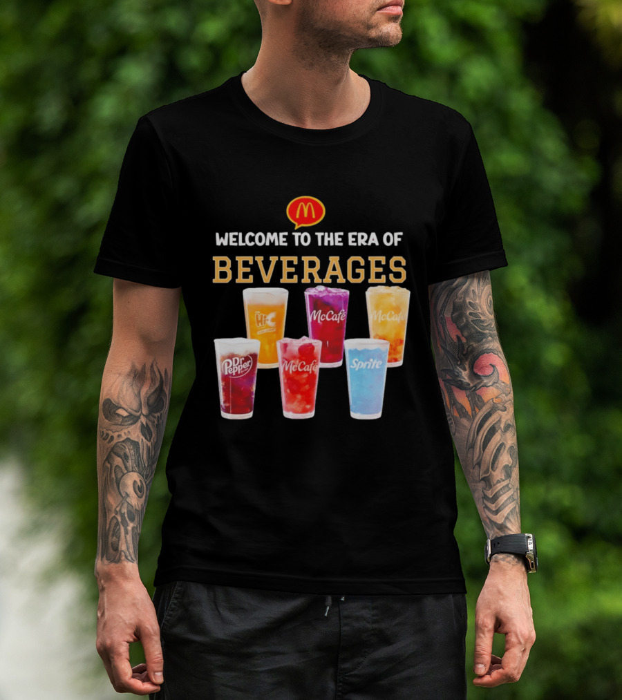 McCafé McDonald's Dr Pepper Sprite Hi C Beverages 2026 T-Shirt