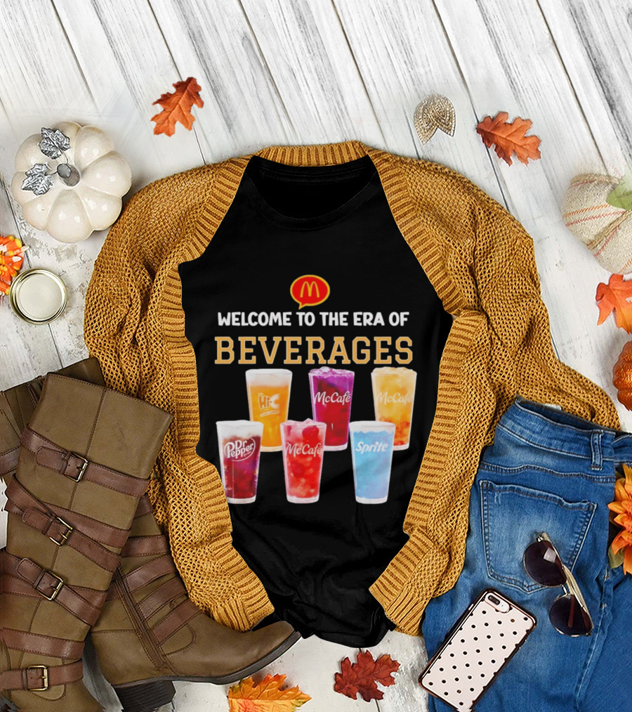 McCafé McDonald's Dr Pepper Sprite Hi C Beverages 2026 T-Shirt
