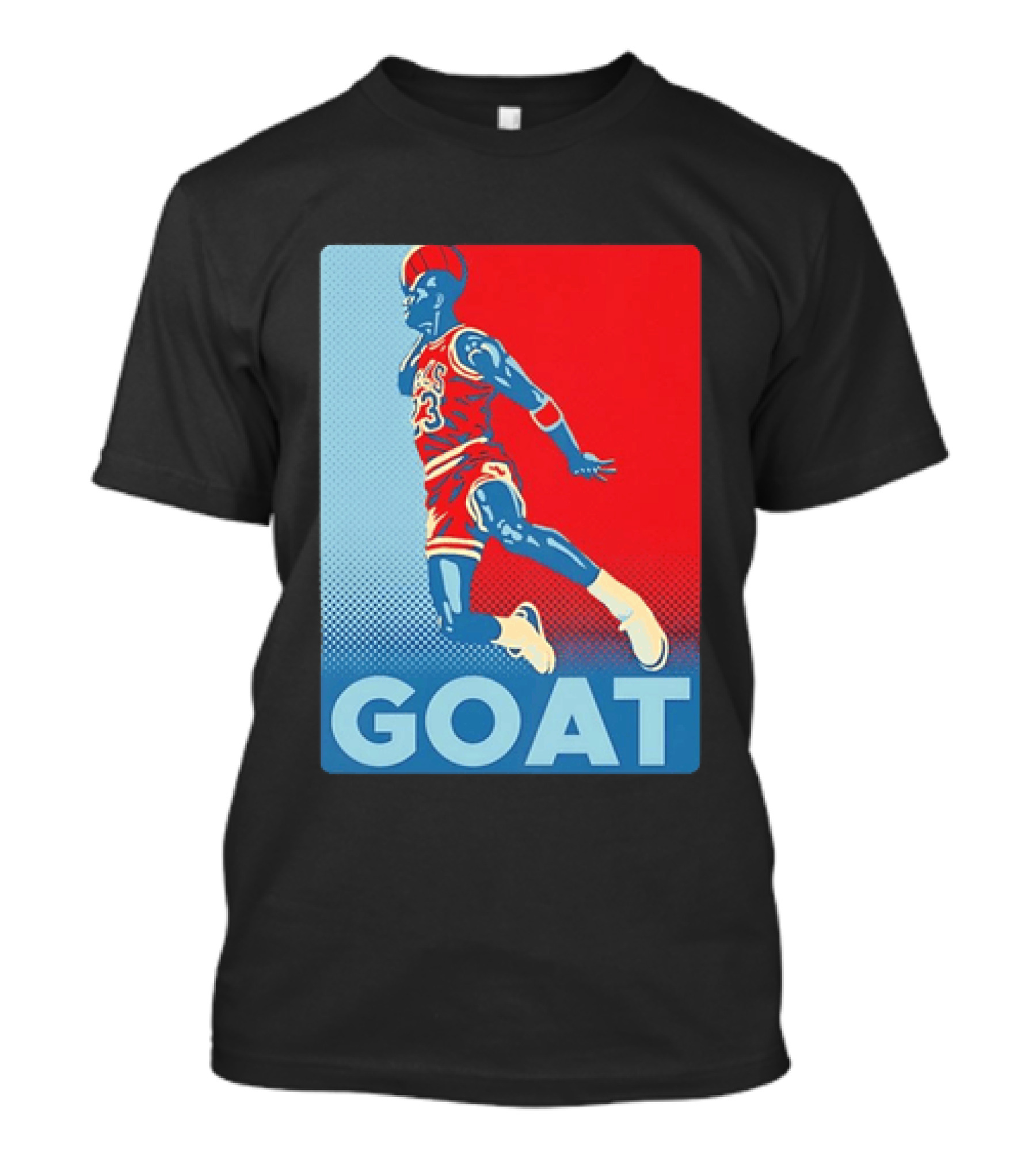 Michael Jordan GOAT Slam Dunk Chicago Bulls 23 T-Shirt