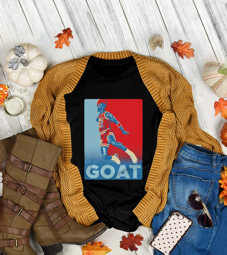 Michael Jordan GOAT Slam Dunk Chicago Bulls 23 T-Shirt