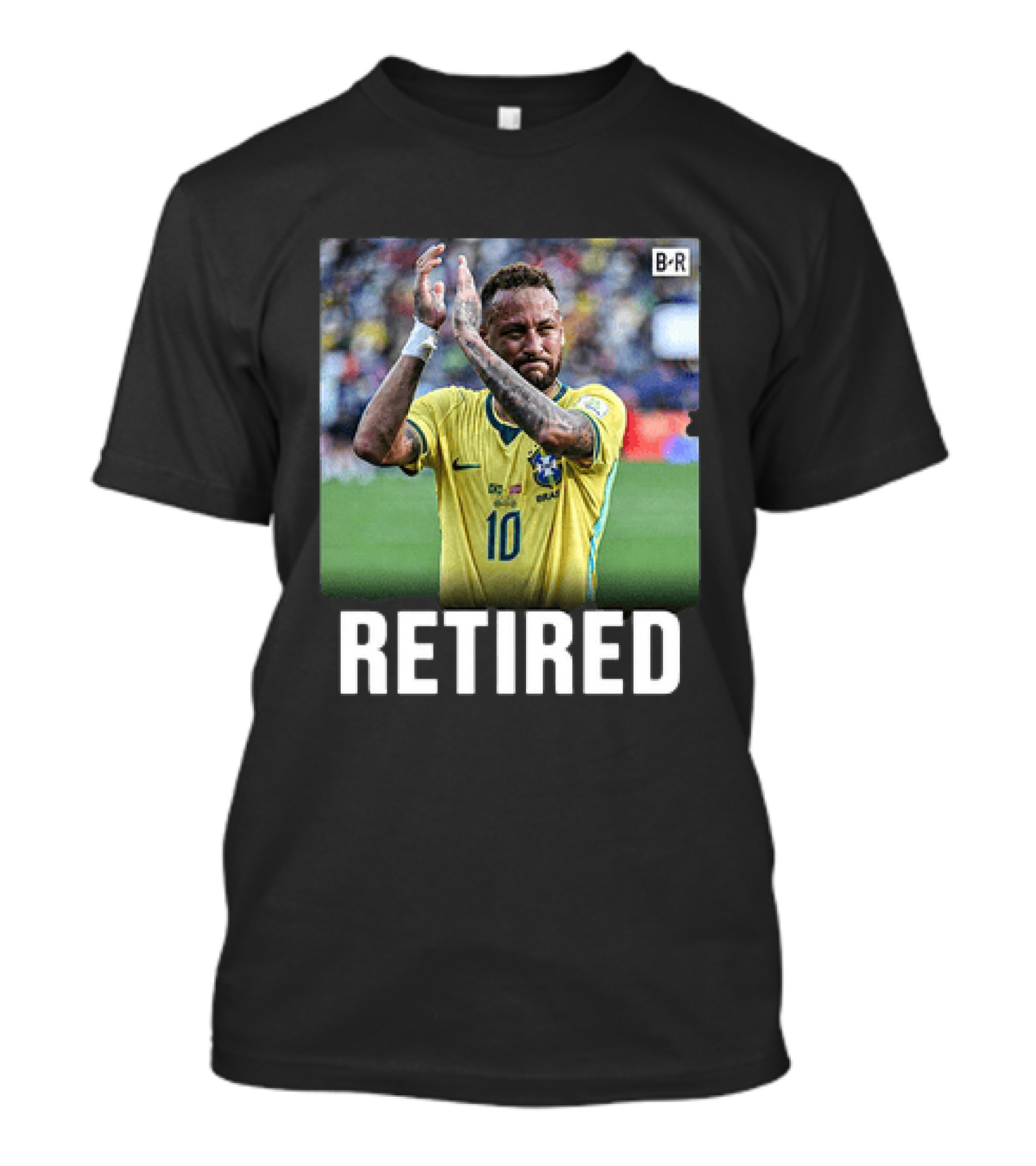 Neymar Jr Brazil 2026 Retired Emotional T-Shirt