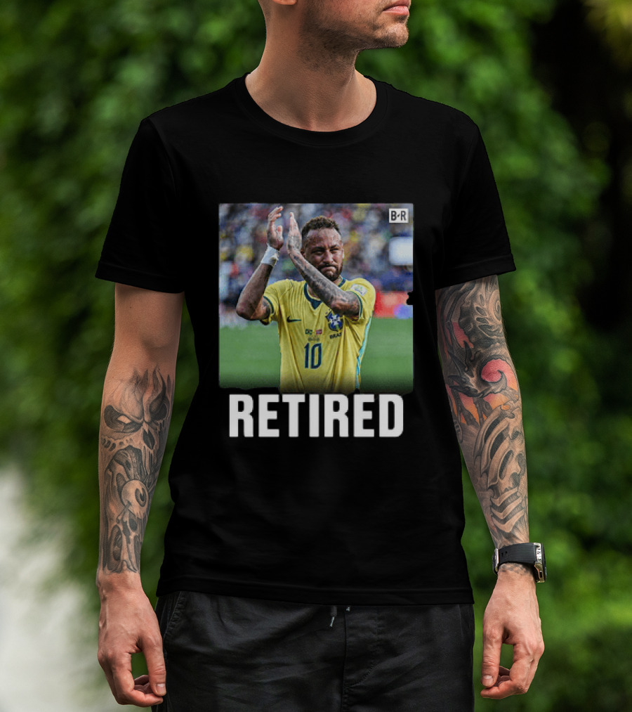 Neymar Jr Brazil 2026 Retired Emotional T-Shirt