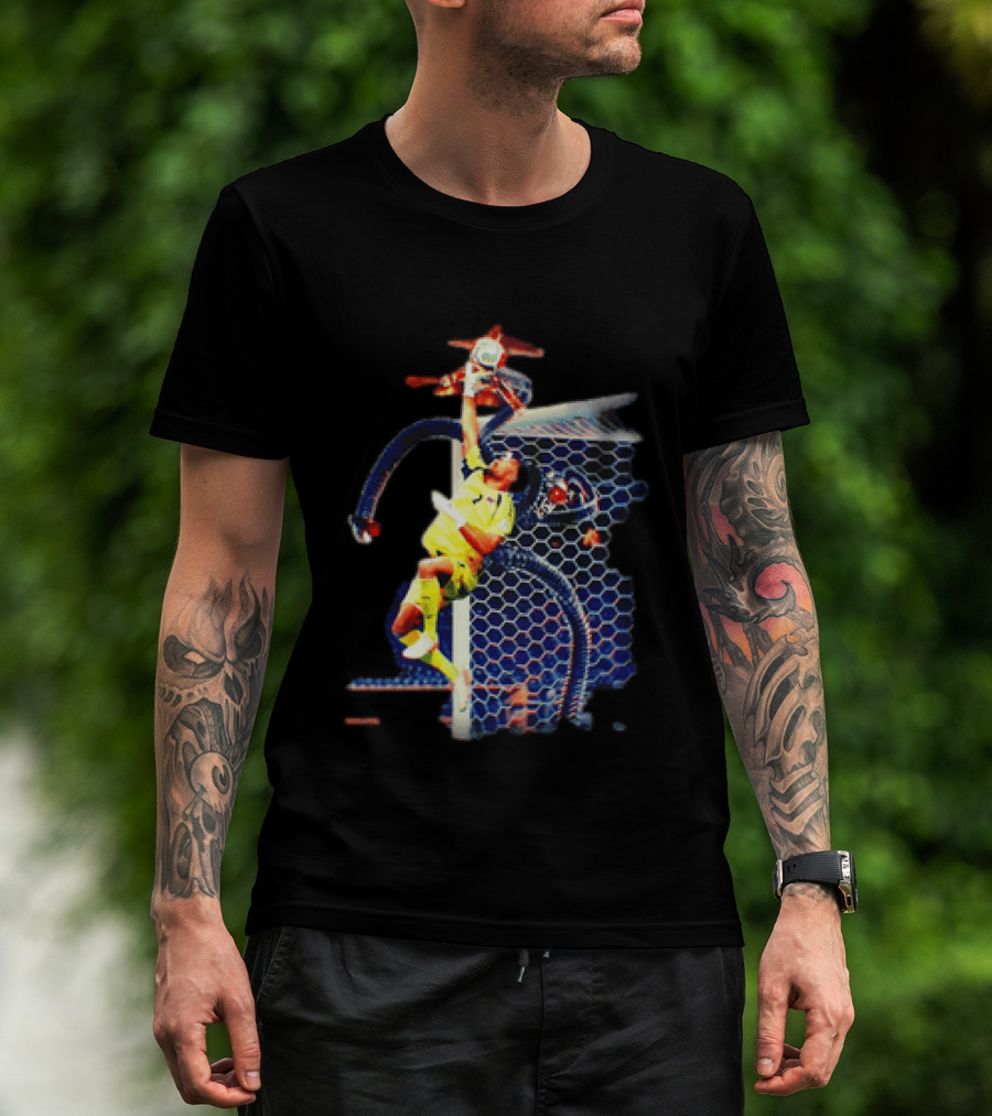Vozinha Cape Verde Goalkeeper Octopus Marvel Mashup Soccer Heroics T-Shirt