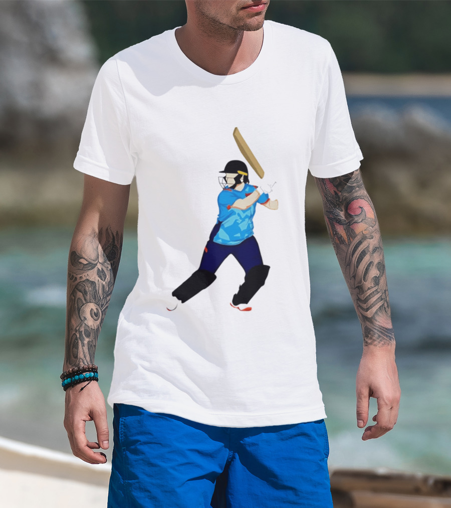 Alice Capsey Delhi Capitals Cricket WPL Player Batting T-Shirt