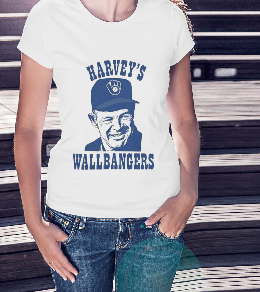Harvey's Wallbangers Brewers Harvey Kuenn T-Shirt