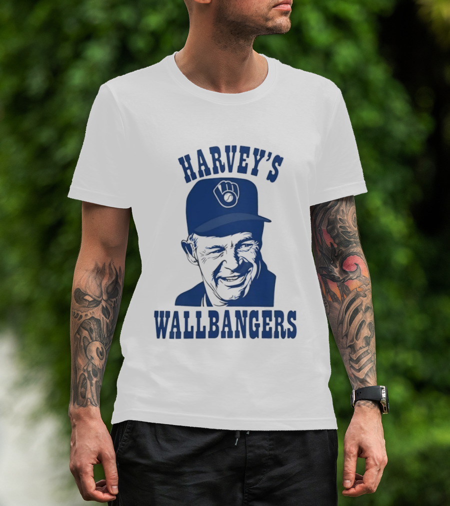 Harvey's Wallbangers Brewers Harvey Kuenn T-Shirt