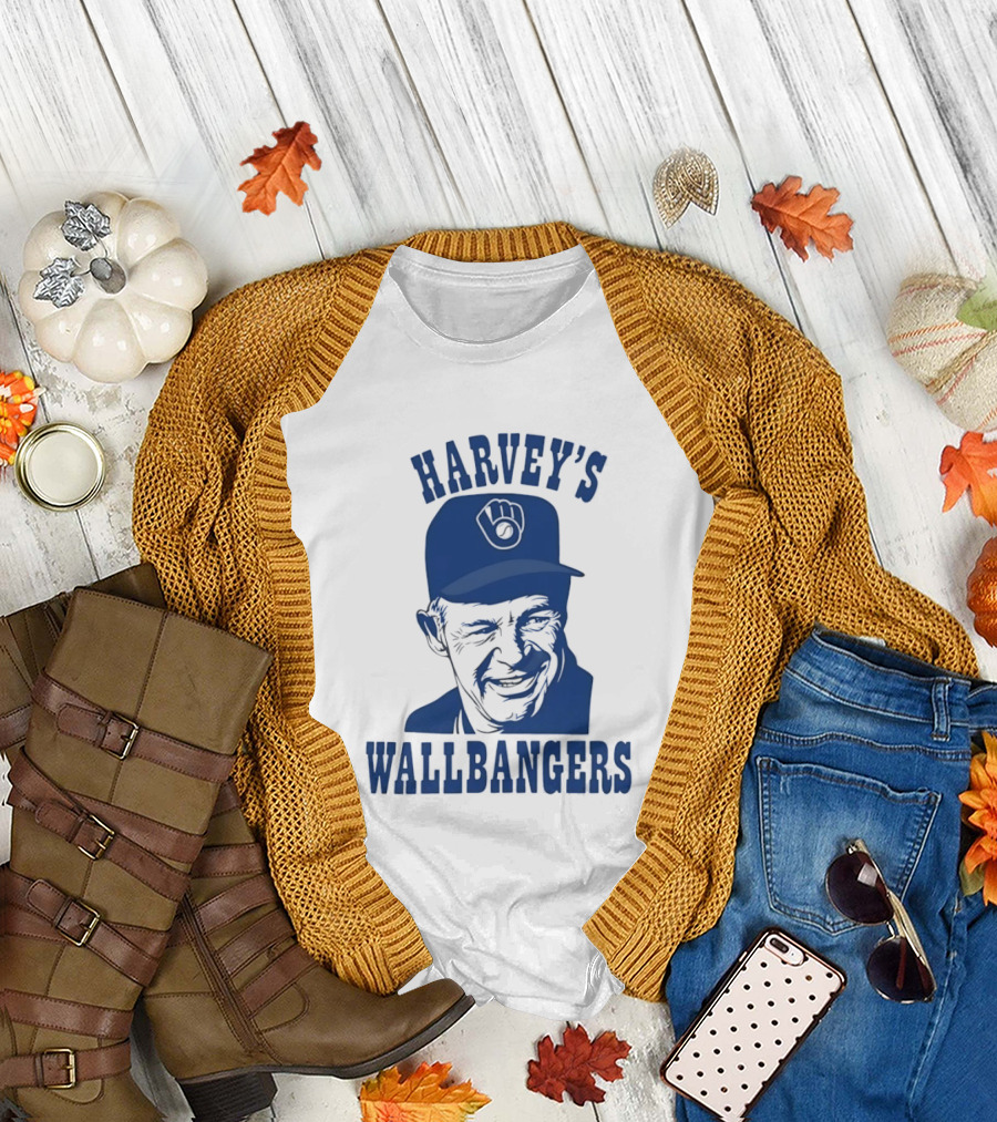 Harvey's Wallbangers Brewers Harvey Kuenn T-Shirt
