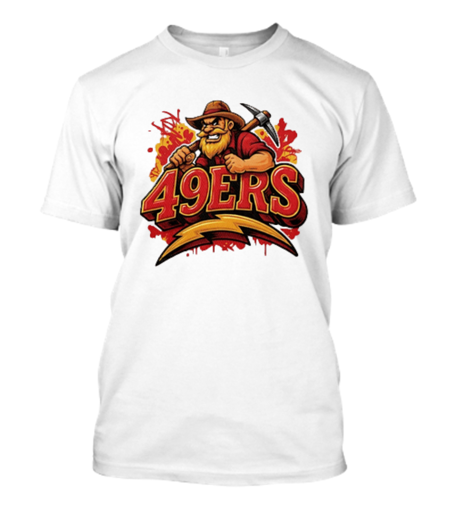 San Francisco 49ers Prospector 49ers Graffiti T-Shirt