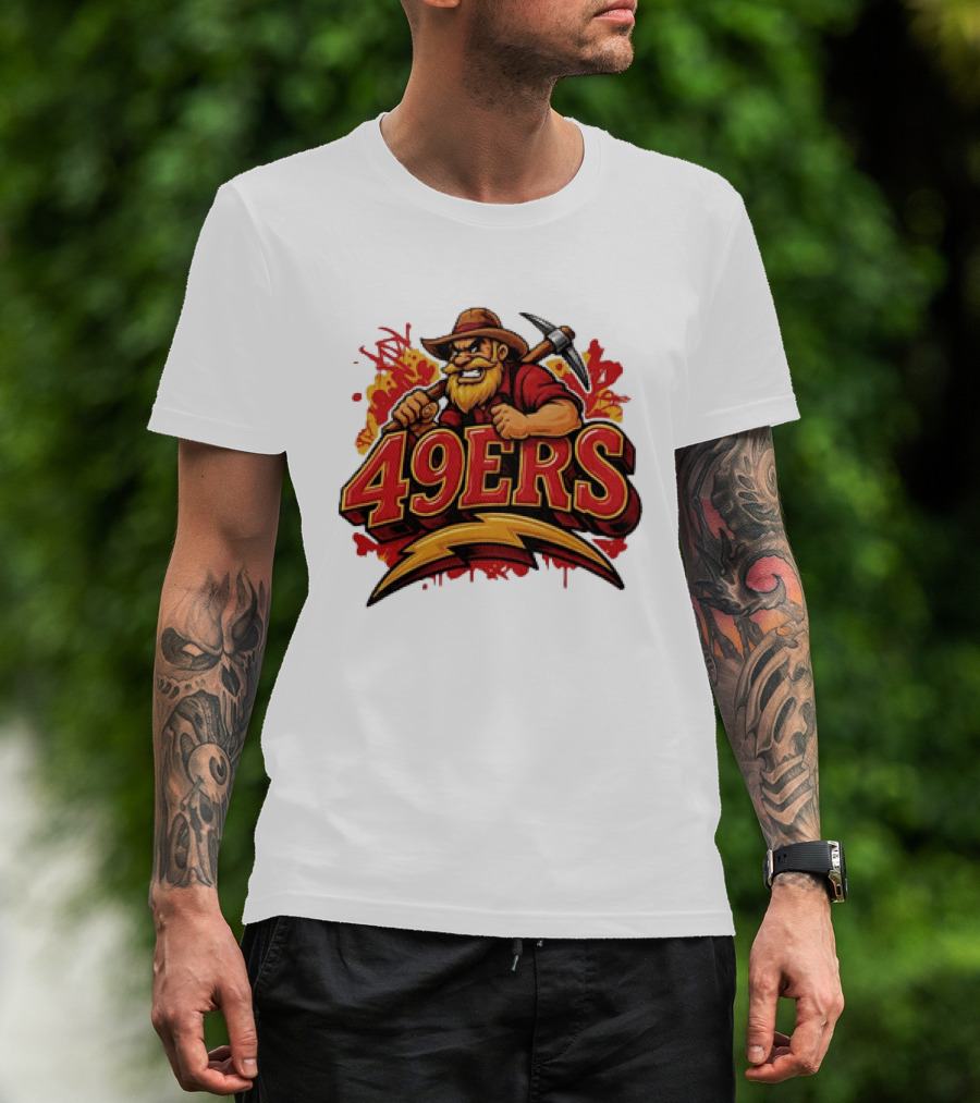 San Francisco 49ers Prospector 49ers Graffiti T-Shirt