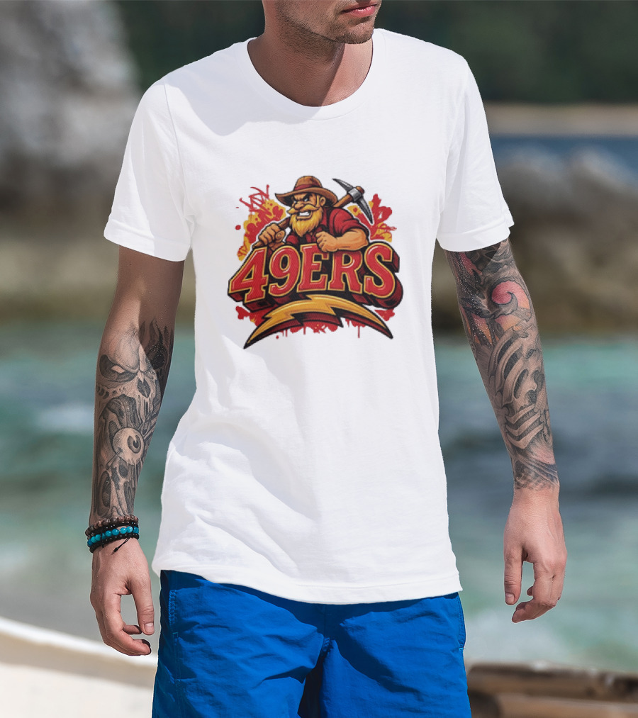 San Francisco 49ers Prospector 49ers Graffiti T-Shirt