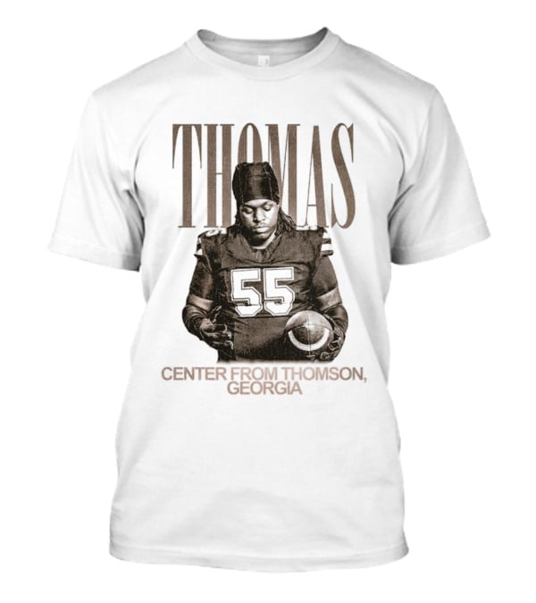 THOMAS 55 Center From Thomson Georgia T-Shirt