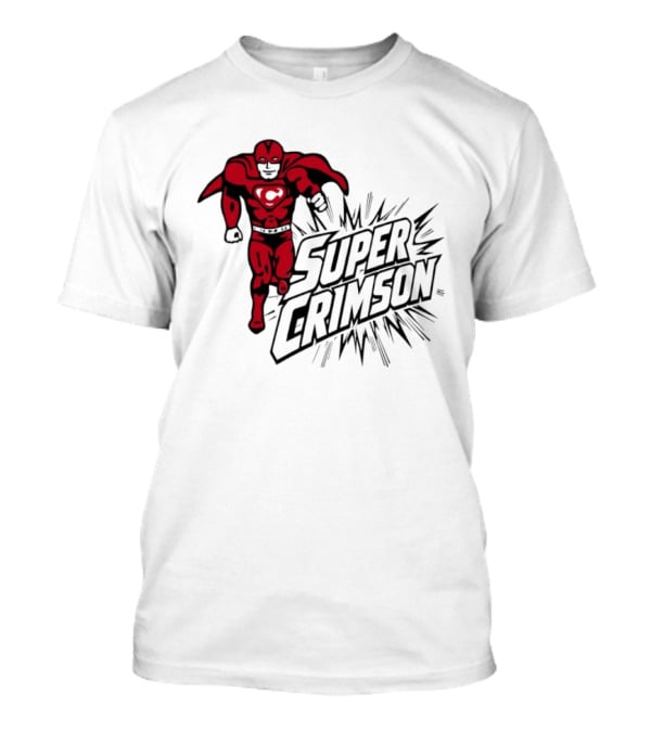 Super Crimson Hero Heart Emblem Burst T-Shirt