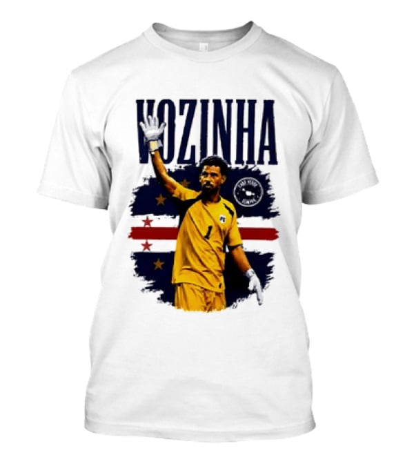 Vozinha Cabo Verde Goalkeeper Cape Verde National Team Soccer T-Shirt