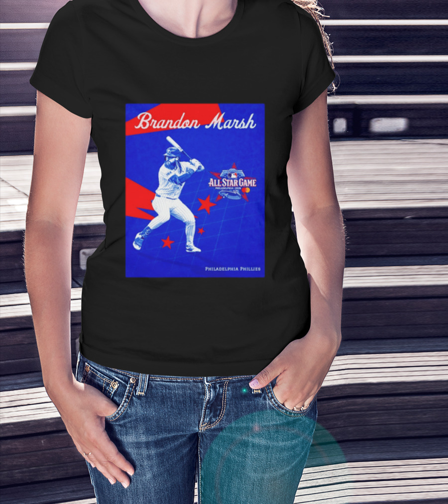 Brandon Marsh Philadelphia Phillies 2026 MLB All Star Game T-Shirt