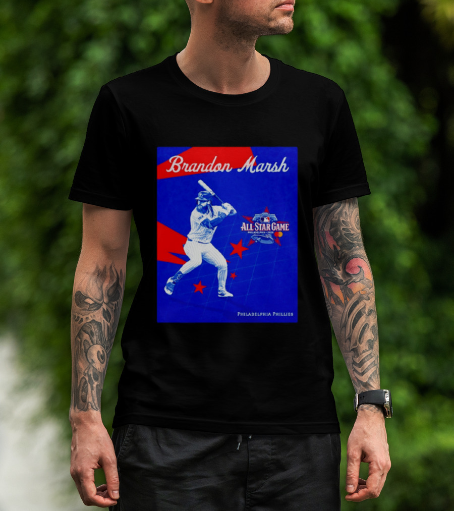 Brandon Marsh Philadelphia Phillies 2026 MLB All Star Game T-Shirt