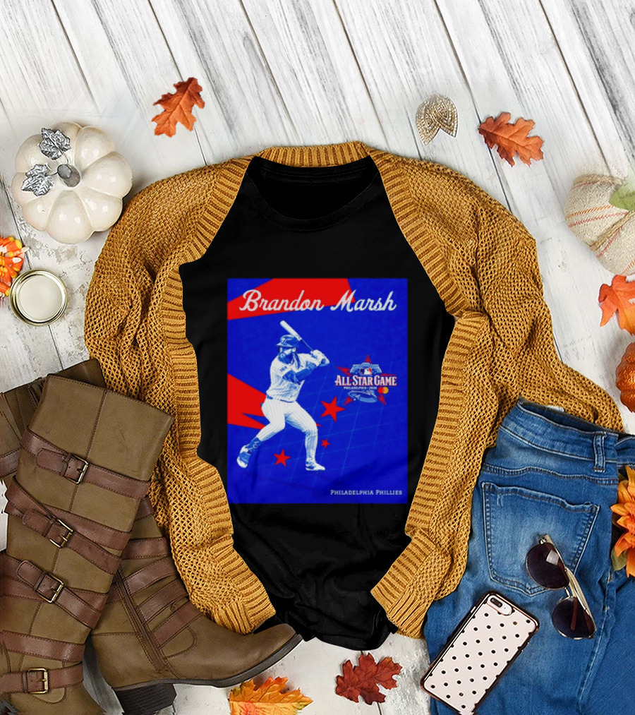 Brandon Marsh Philadelphia Phillies 2026 MLB All Star Game T-Shirt