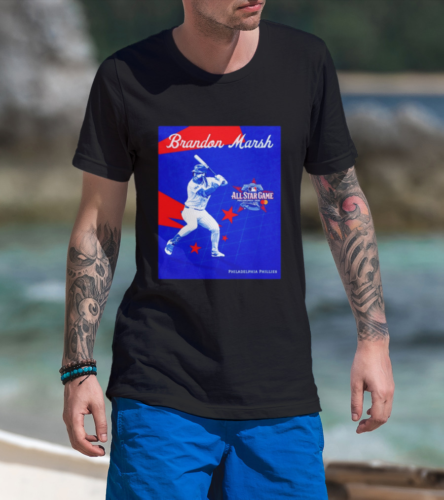 Brandon Marsh Philadelphia Phillies 2026 MLB All Star Game T-Shirt