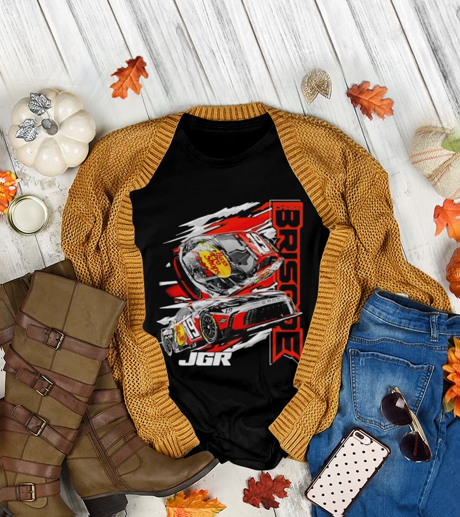 Chase Briscoe 19 Joe Gibbs Racing Bass Pro Shops Toyota Camry NASCAR JGR T-Shirt