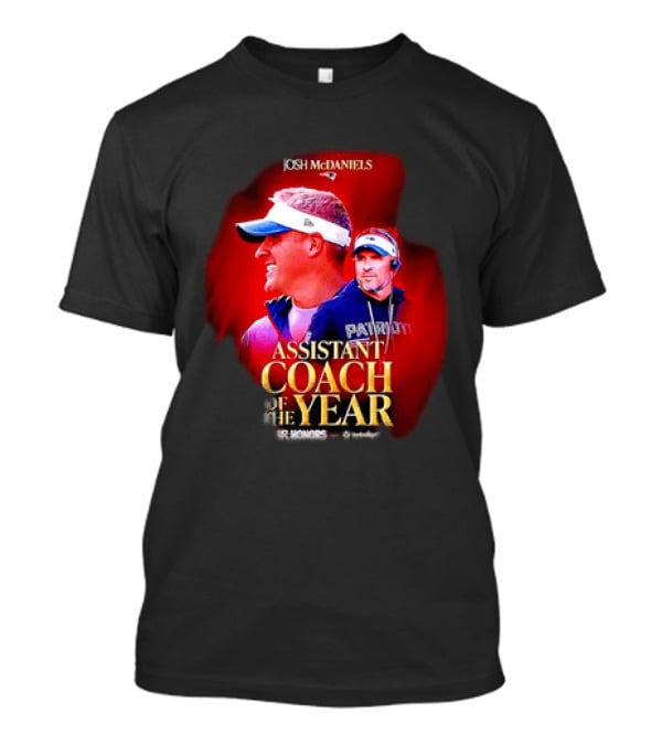 Josh McDaniels New England Patriots Assistant Coach Of The Year 2025 T-Shirt