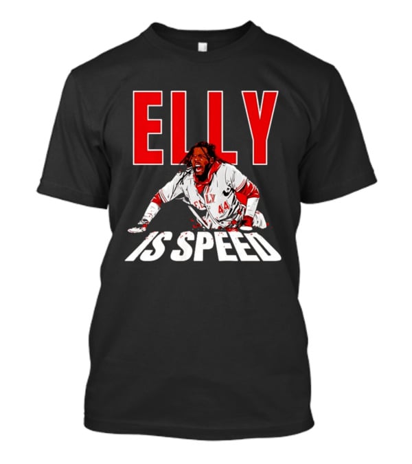 Elly De La Cruz Cincinnati Reds Elly 44 Is Speed T-Shirt