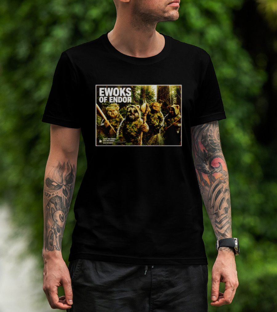 Ewoks Of Endor Forest Campaign Originals Star Wars Merchandise T-Shirt